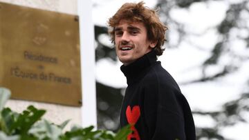 El delantero francés del Atlético de Madrid, Antoine Griezmann.