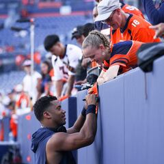 Denver Broncos head coach Sean Payton had some choice words for Russell Wilson but what did he say?