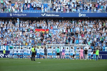 Locura del malaguismo con el equipo,