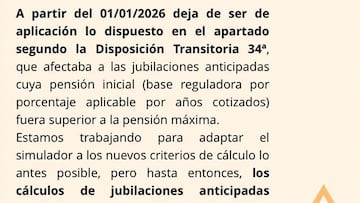 Malas noticias para miles de jubilados en España: la Seguridad Social lanza un aviso a estos pensionistas a partir del 1 de enero