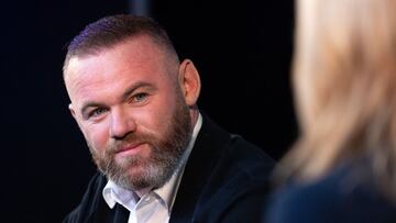 Wayne Rooney durante la presentación de su documental.