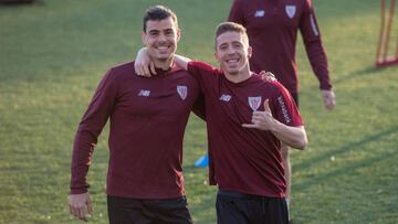Dani García y Muniain, en Lezama.