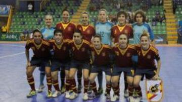 La Selecci&oacute;n Espa&ntilde;ola de F&uacute;tbol Sala, en la semifinal del &uacute;ltimo campeonato de Costa Rica.