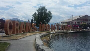 Crans Montana, localidad donde realiza el Valencia su estadía.