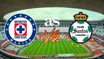 Cruz Azul (2-1) Santos en vivo: Resumen del partido y goles