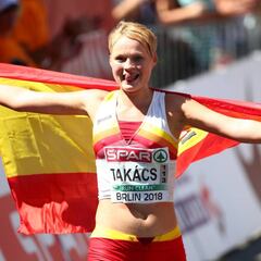 Julia Takacs, bronce europeo, lidera a España en Perú