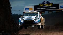 Esapekka Lappi en el pasado Rally de Suecia.