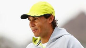 Rafael Nadal, en Indian Wells. 