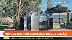 Sporting Lisbon’s Marcus Edwards suffers horrific car accident