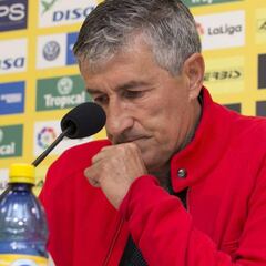 Quique Setién abandonará Las Palmas a final de temporada