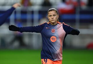 La goleadora Pina ante el Madrid CFF