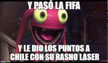 Argentina y Bolivia son las víctimas de las redes tras el fallo de la FIFA que favoreció a Chile.