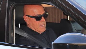 Kiko Matamoros a su llegada al Hospital Quirón de Pozuelo el 6 de agosto de 2019 para ser operado de varios tumores en la vejiga.