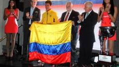 Miguel Rodríguez, abanderado de Colombia en Panamericanos