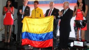 Miguel Rodríguez, abanderado de Colombia en Panamericanos