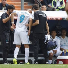 Benzema se lesiona: estará entre cuatro y seis semanas de baja