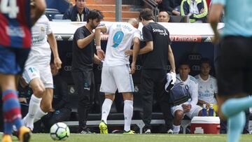 Benzema se lesiona: estará entre cuatro y seis semanas de baja