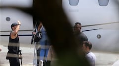 Neymar aterrizó anoche en Madrid