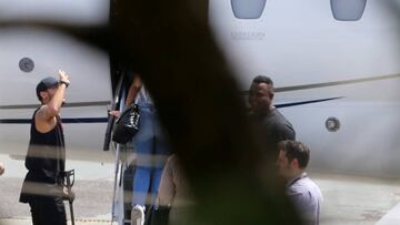 Neymar aterriza en Brasil para recuperarse de su lesi&oacute;n de 2018 