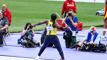 Colombia tendrá participación en la final del lanzamiento de jabalina en los Olímpicos.