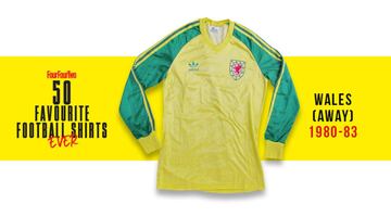 Las 50 playeras favoritas de la historia según FourFourTwo