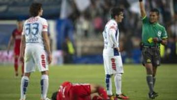 Medina se fue expulsado para Pachuca