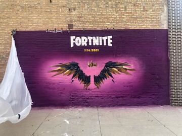 El mural de Fortnite en Chicago