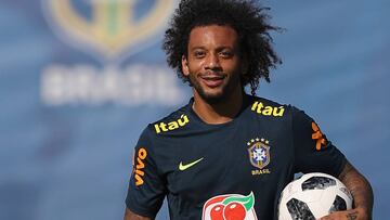 Marcelo será el capitán de Brasil en el debut mundialista