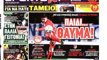 El Atlético se interesa por Retsos, la perla de Olympiacos