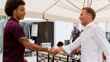 Witsel, anunciado como nuevo jugador del Borussia Dortmund.