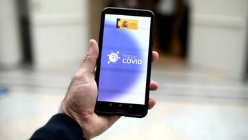 La aplicación Radar Covid