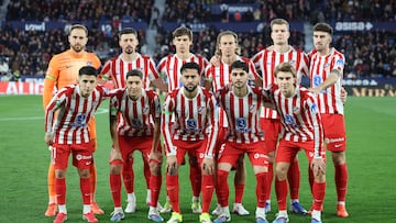 31/01/26 PARTIDO PRIMERA DIVISION
LEVANTE UD - ATLETICO DE MADRID
ONCE FORMACION