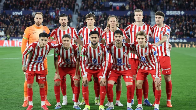 1x1 del Atlético: sin juego y con cada vez menos jugadores