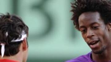 Roger Federer acaba con el último francés, Gael Monfils