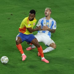 Colombia’s Borja points to referee “tipping the balance” in Argentina’s Copa América triumph