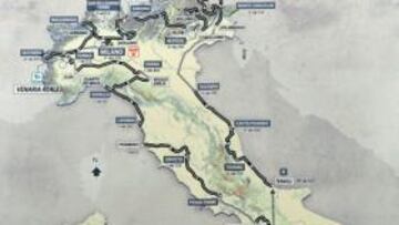 El Etna y los Alpes austriacos, en el Giro