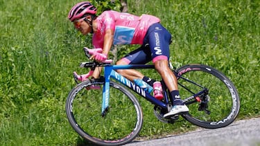 Los daños múltiples de Carapaz