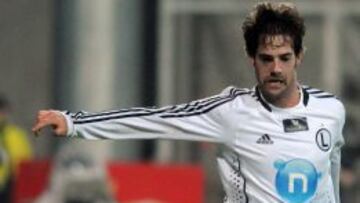EN BUEN MOMENTO. Astiz es una figura en el Legia de Varsovia.