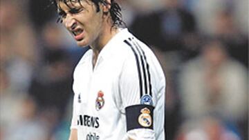 <b>MALOS TIEMPOS. </b>Raúl lleva dos años lejos de su mejor forma.