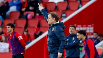 El técnico del Mallorca, Jagoba Arrasate.