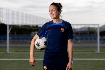 Melanie Serrano posa para AS en Sant Joan Despí.