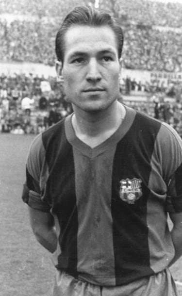 Barcelona (1953-1961) - Espanyol (1963-1965).