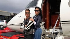 Messi, Cristiano y otras estrellas del fútbol con aviones privados