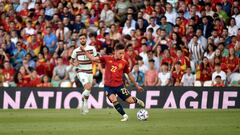 Sarabia siempre est¨¢: jug¨® el 93,75% de partidos desde la Euro