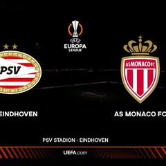 Resumen y goles del PSV vs. Mónaco de Europa League
