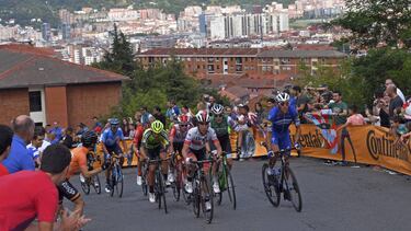 05/09/19 VUELTA CICLISTA A ESPA„A 2019 ETAPA 12 CIRCUITO DE NAVARRA - BILBAO PHILIPPE GILBERT VENCEDOR DE LA ETAPA CICLISMO VUELTA ESPAÑA CICLISMO VUELTA CICLISTA ESPAÑA 2019 VUELTA ESPAÑA