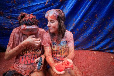 Cientos de personas han disfrutado de la fiesta. 