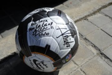 And another hat-trick ball in the CR7 museum.