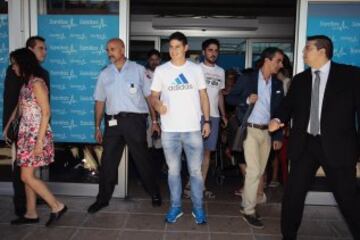 El colombiano pasó el reconocimiento médico y será presentado como nuevo jugador del Real Madrid. 