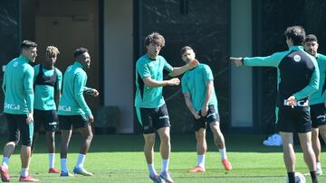 Sancet, única ausencia en la preparación de la cita ante el United